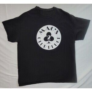 Vintage Macs Club Deuce Bar T-Shirt Men’s Size XL Old Miami Black Y2K Hanes